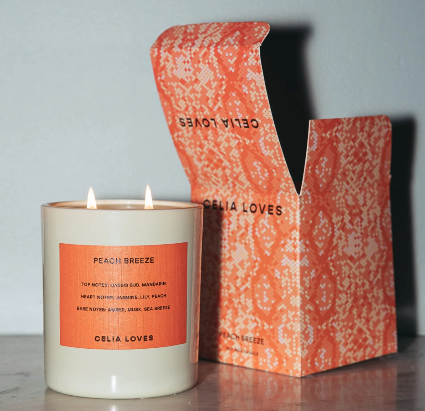 Candle - Peach Breeze 395gm