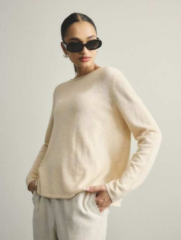 Amy Sweater - Almond