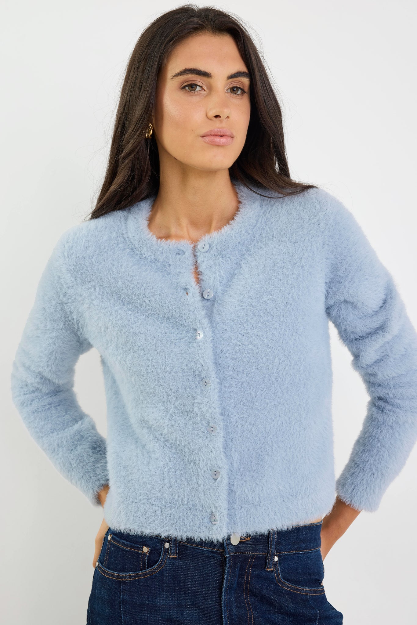 Sequel Cardigan - Light Blue