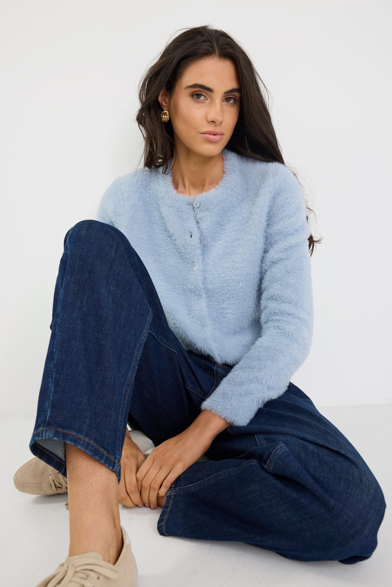 Sequel Cardigan - Light Blue