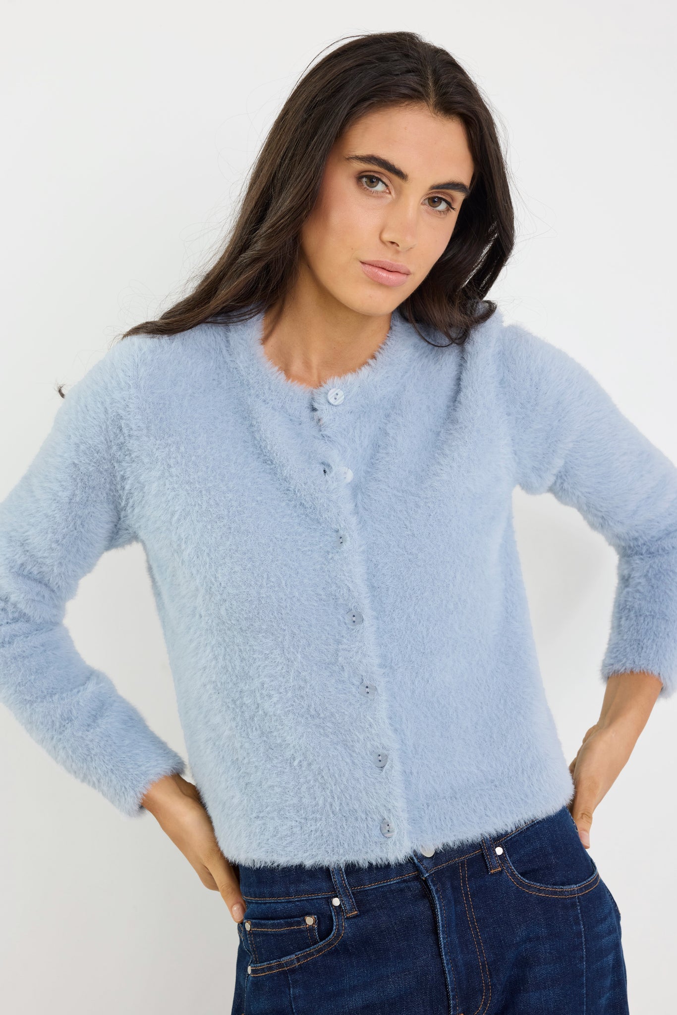 Sequel Cardigan - Light Blue