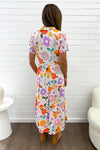 Wild Bloom Midi Dress