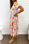 Wild Bloom Midi Dress