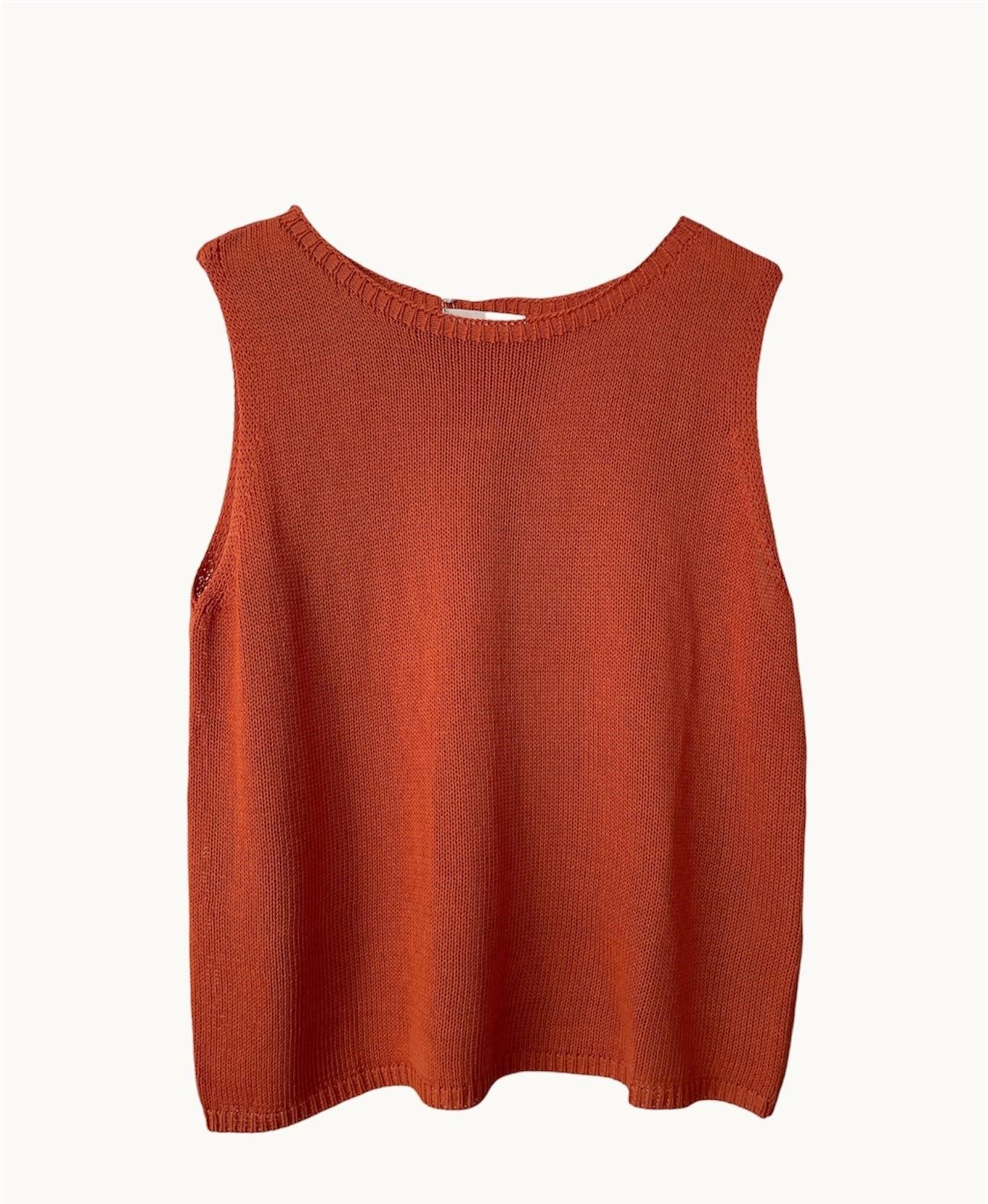 Spring Tank - Burnt Orange