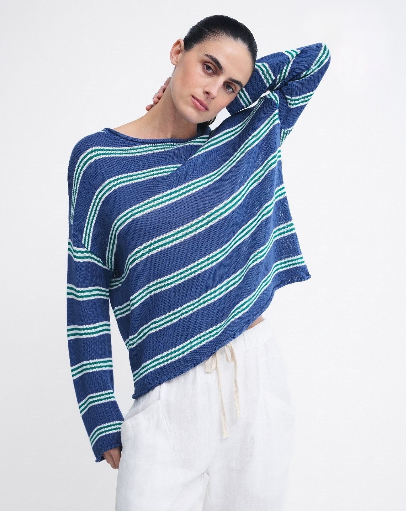 Stripe Spring Knit - Stripe