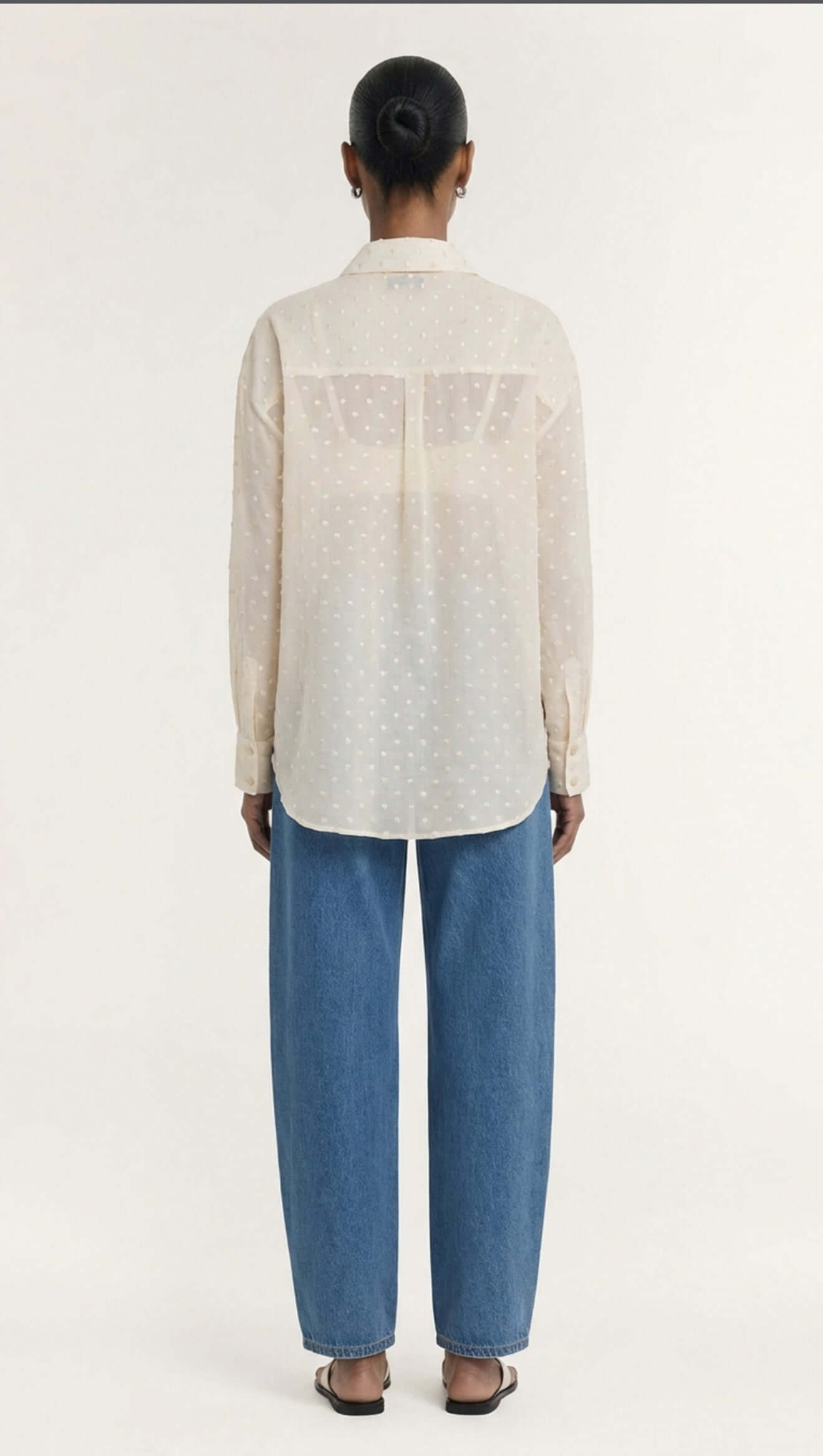 Etoile Oversized Shirt back view