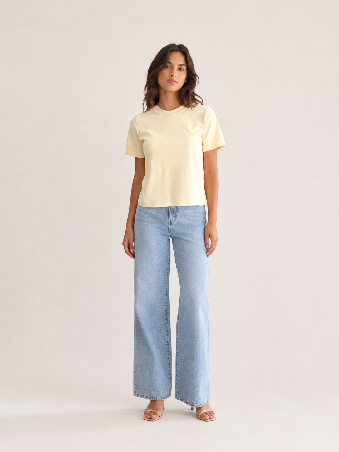 Cotton Tee - Yellow