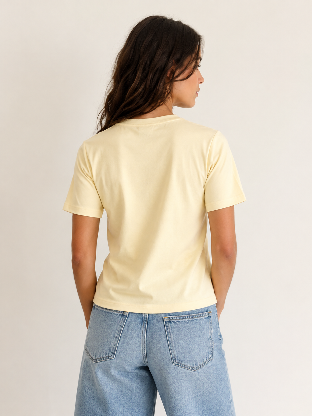 Cotton Tee - Yellow