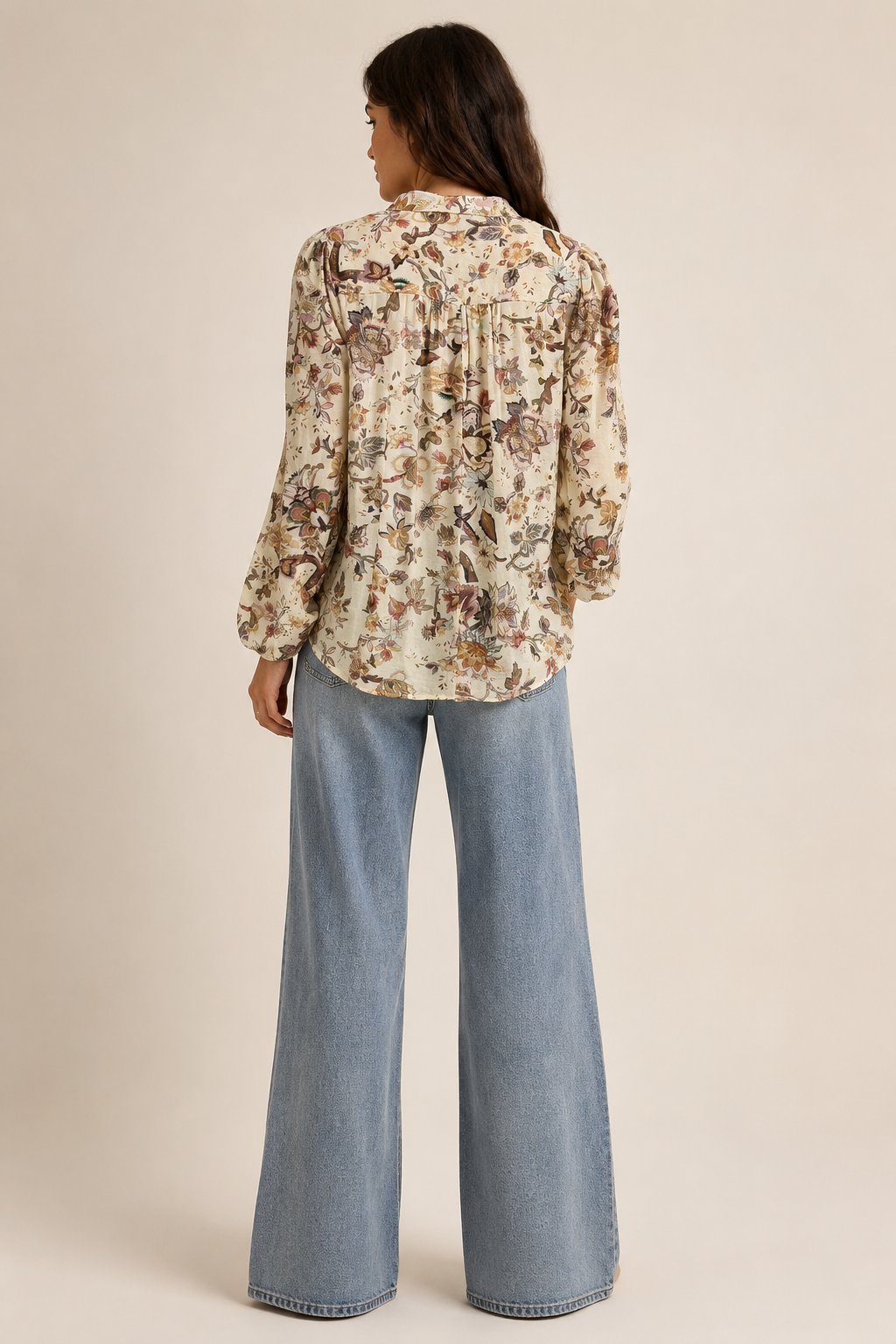 Millie Floral Blouse - Wildlower Print