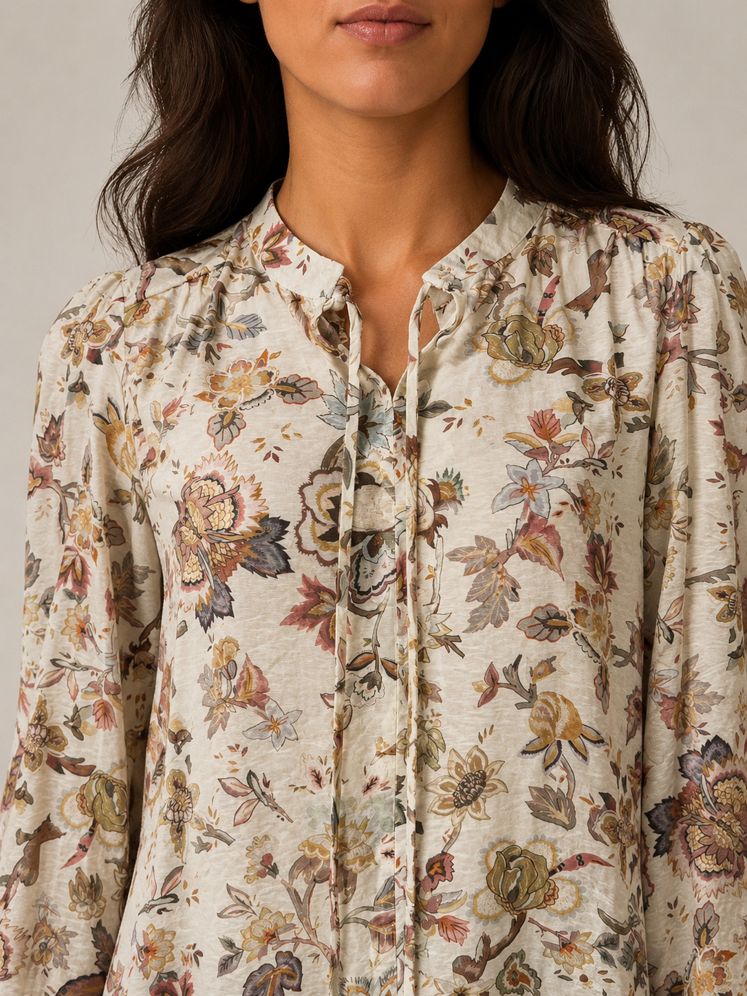Millie Floral Blouse - Wildlower Print