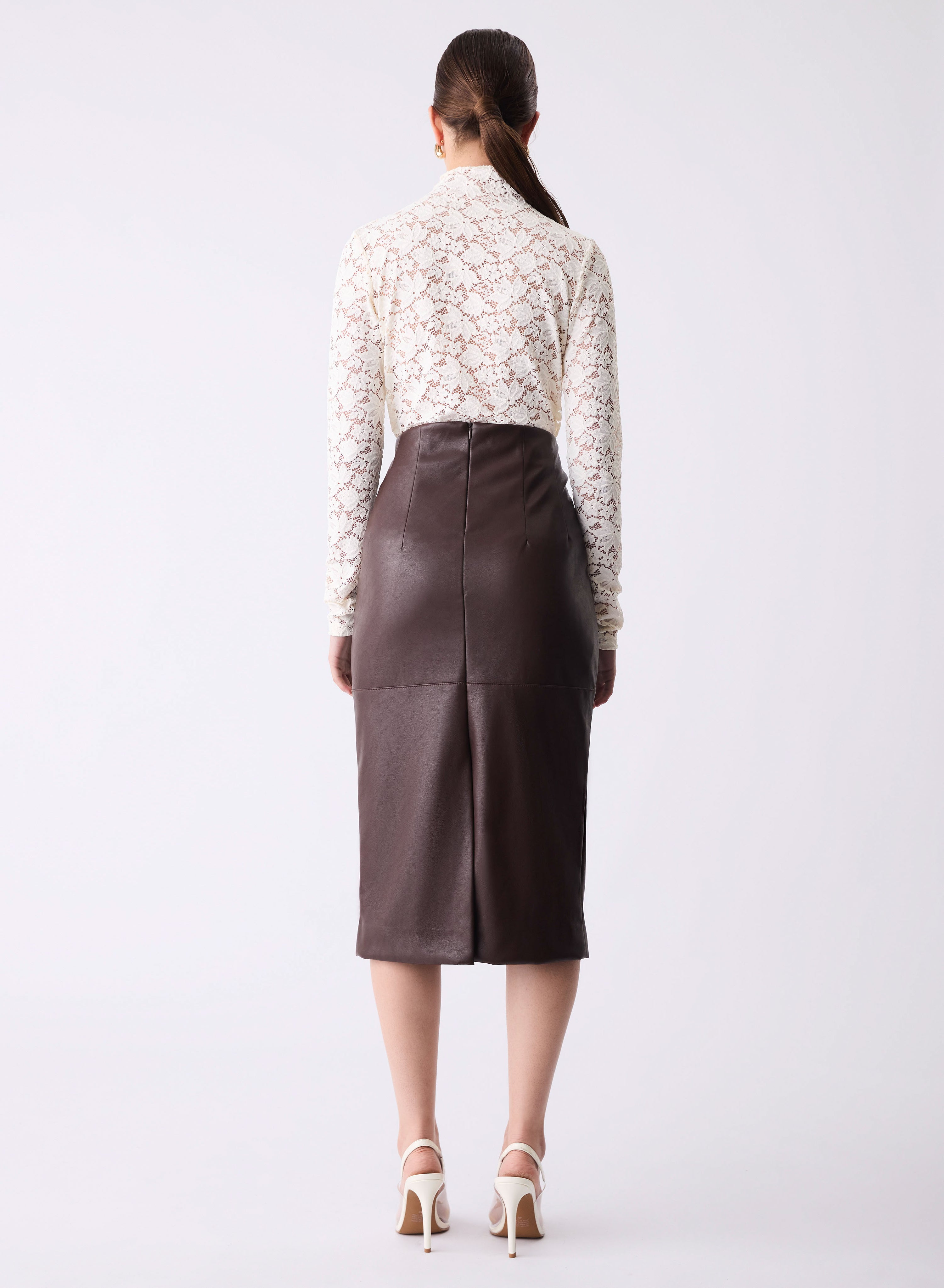 Formation Lace Top - Ivory