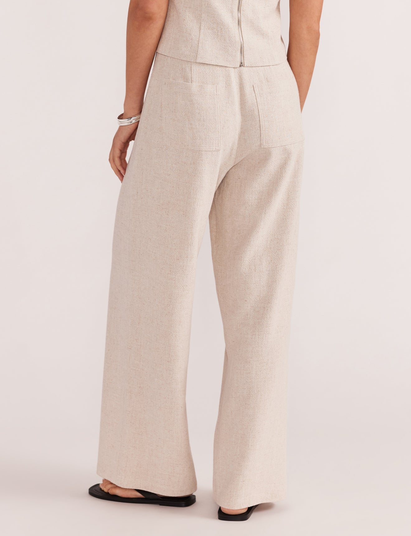 Alba Pants - Natural Marle