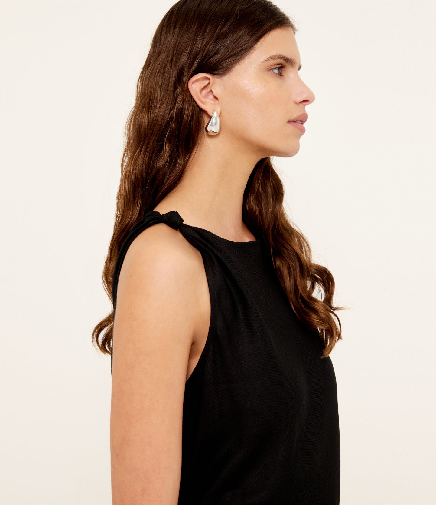 Sabime Midi Dress - Black