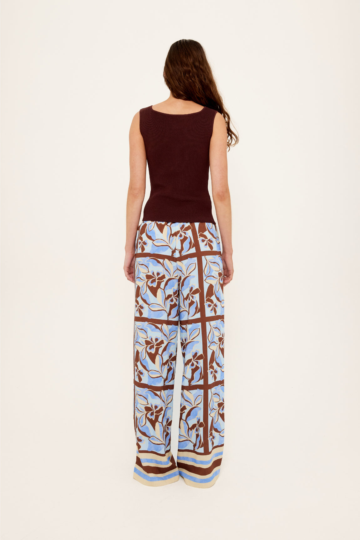 Cielo Drawstring pants - Abstract
