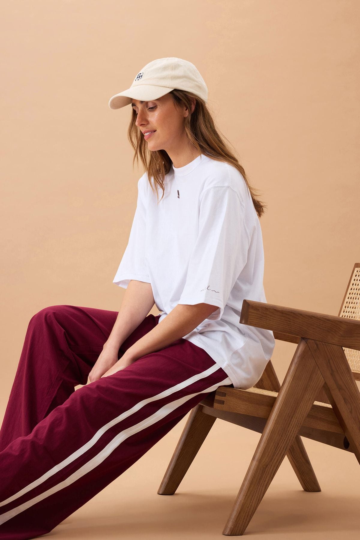 Resort Pant  -Pomegranate