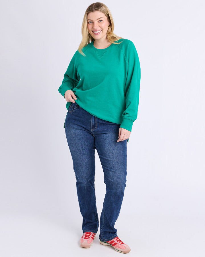 Ada Full Length Jean - Dark Blue