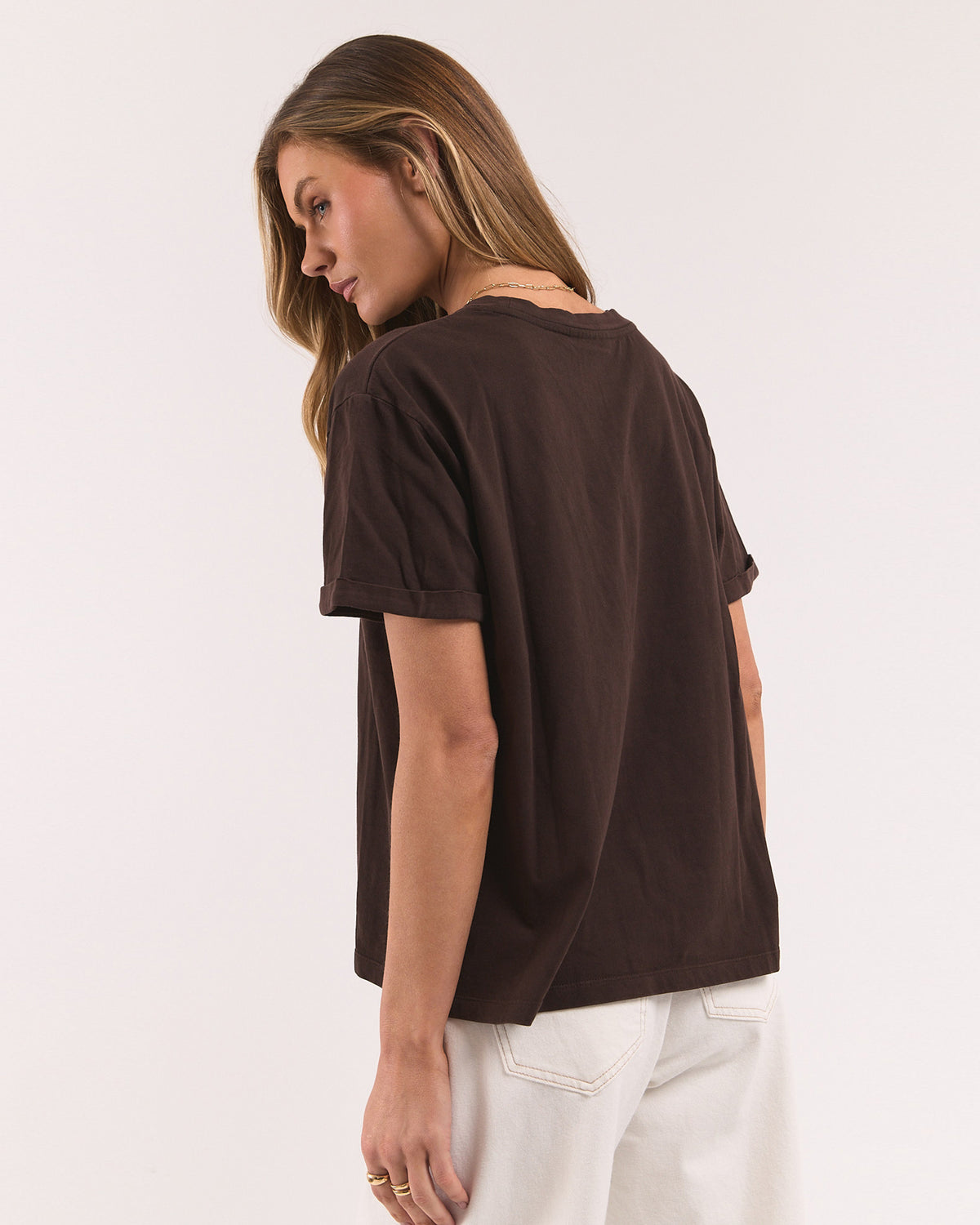Foxwood Base Tee - Coffee, view 2
