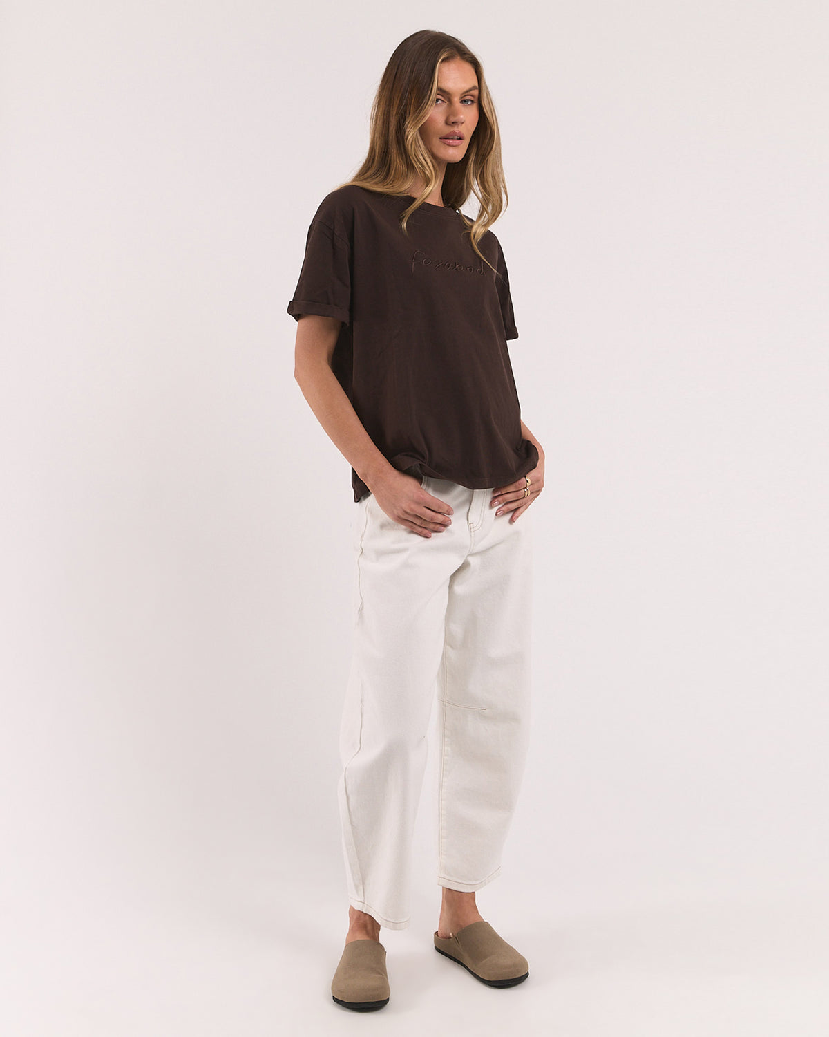 Foxwood Base Tee - Coffee, view 4