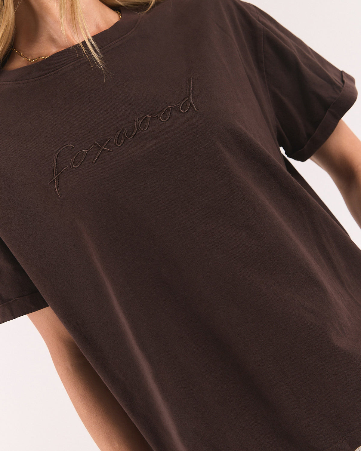 Foxwood Base Tee - Coffee, view 5