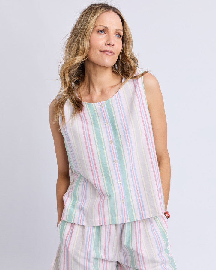 Cali Top - Stripe