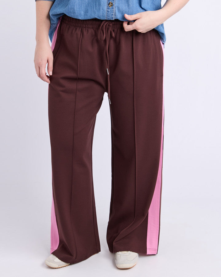 Carmen Pant - Chocolate Stripe