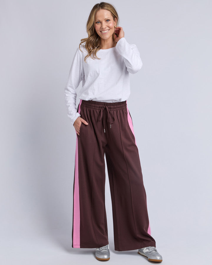 Carmen Pant - Chocolate Stripe