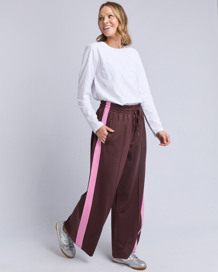 Carmen Pant - Chocolate Stripe