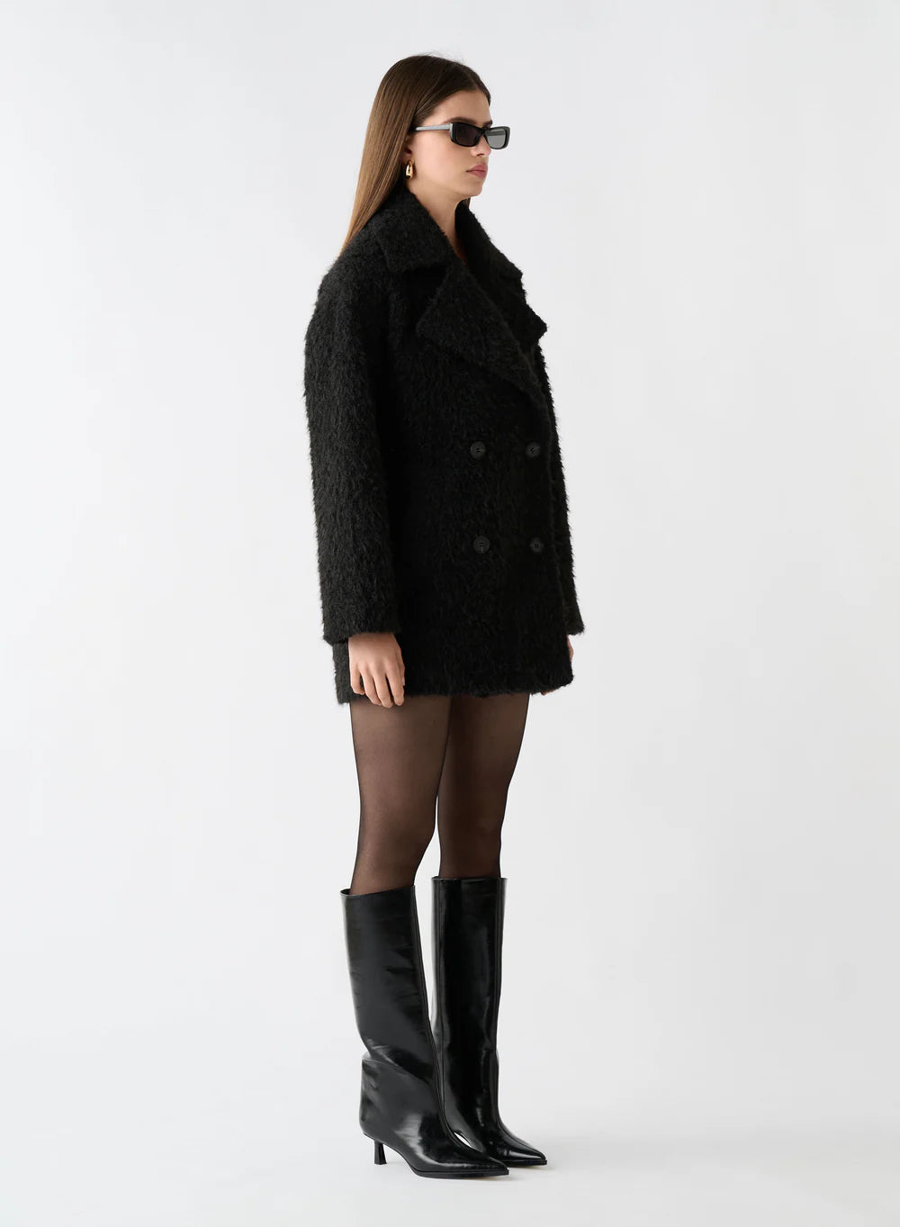 Octave Coat - Black