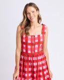 Edin Dress - Poppy Check
