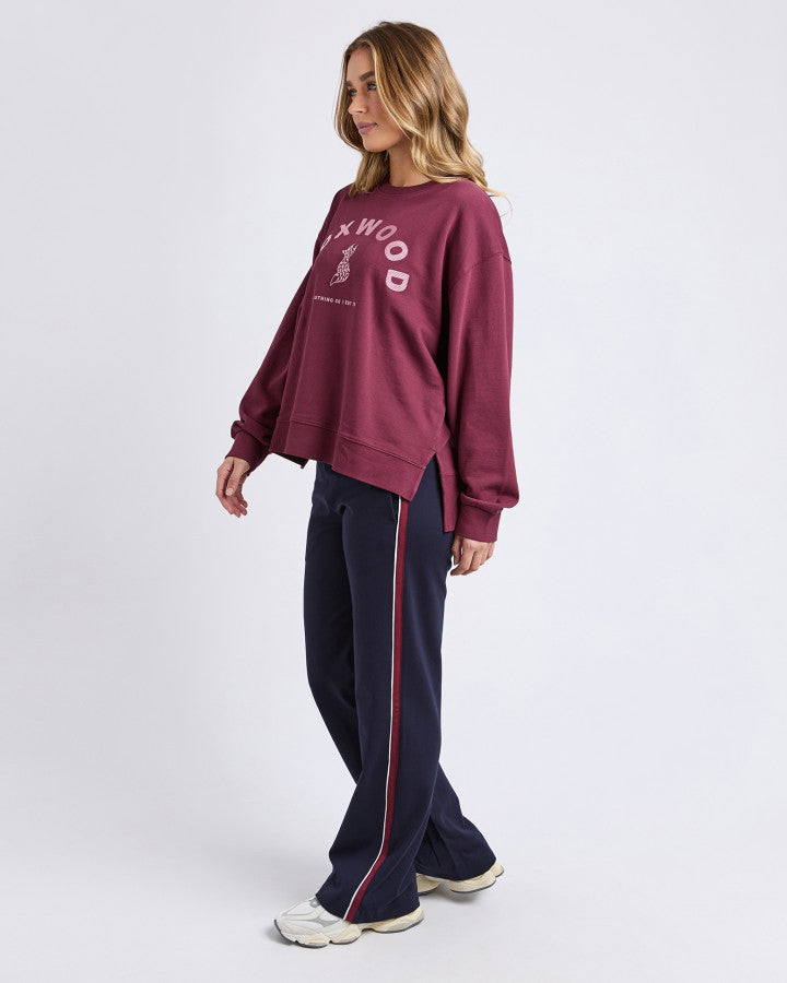 Effortless Contrast Crew - Windsor Wine