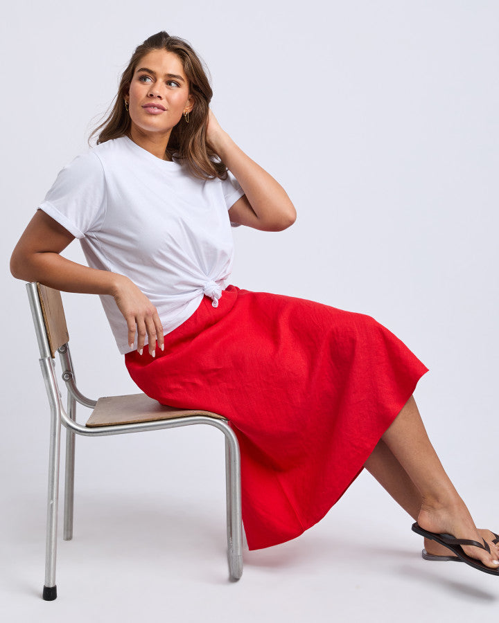 Eleni Skirt - Poppy