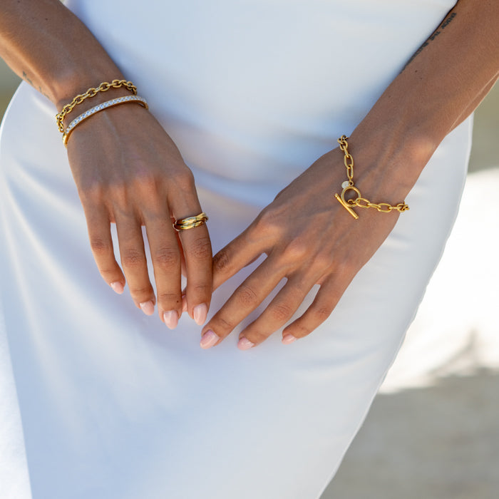 Alice Trio Ring - Gold