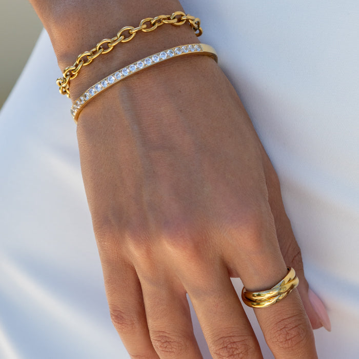 Alice Trio Ring - Gold
