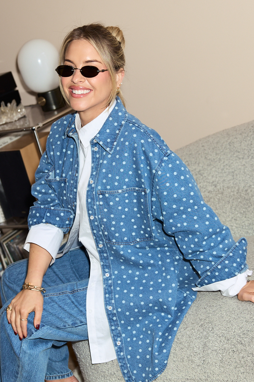Violet Shirt - Denim Spot