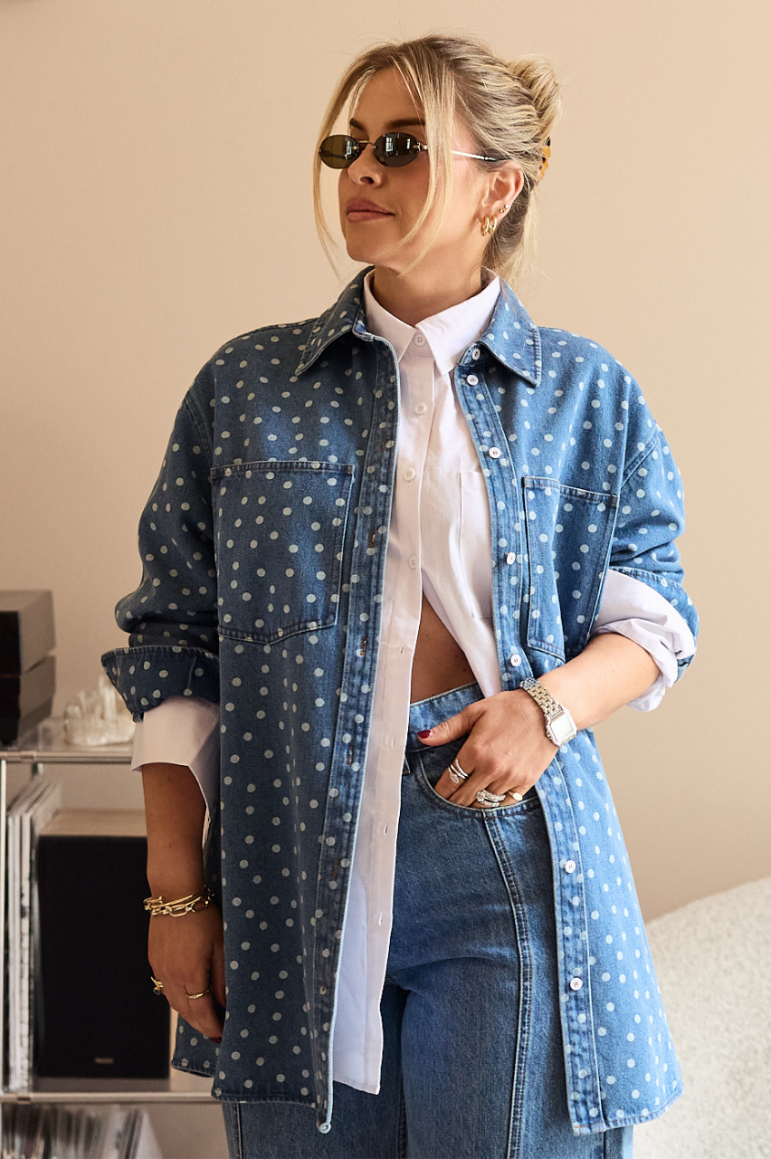 Violet Shirt - Denim Spot