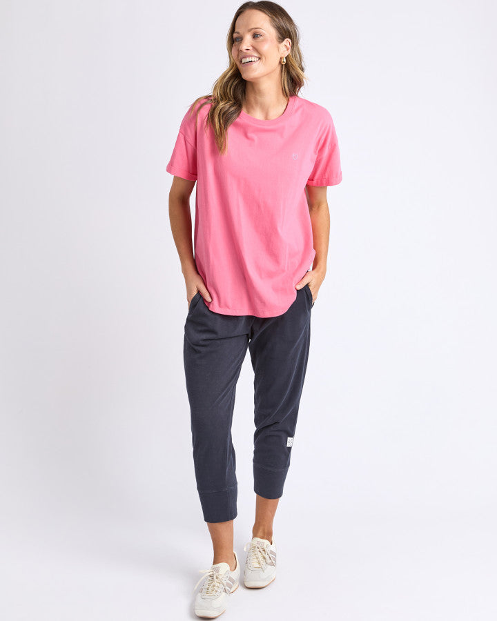 Halli Short Sleeve Tee - Azalea Pink