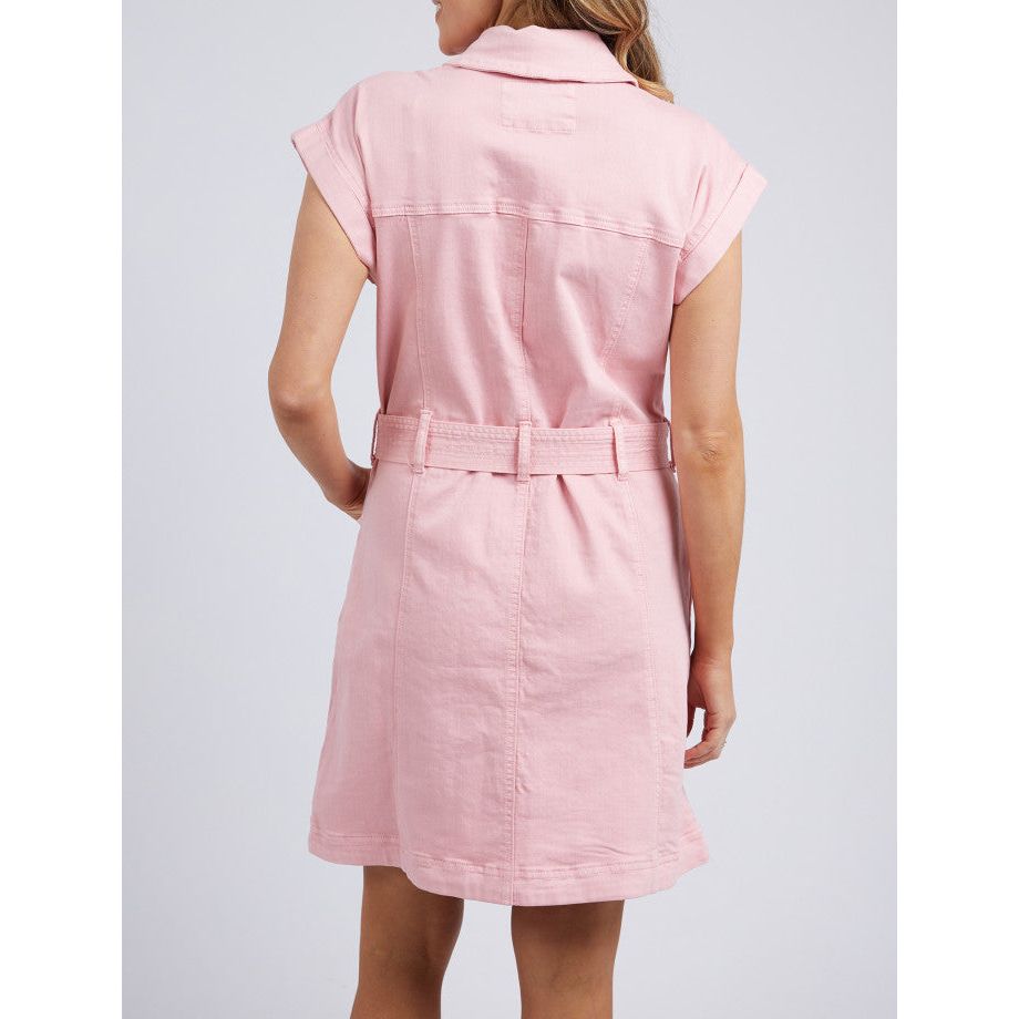 Heidi Dress - Washed Pink