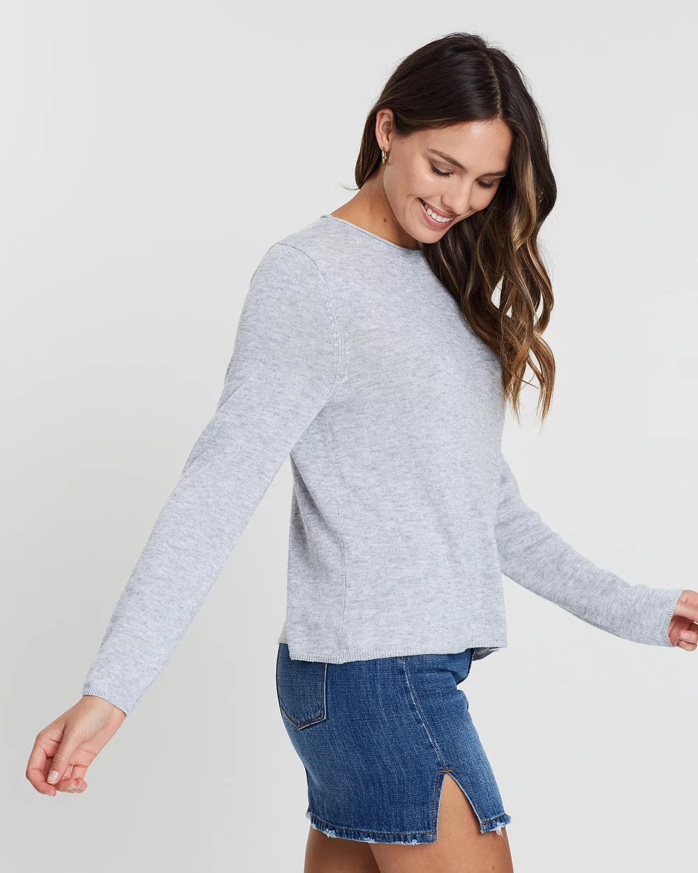 Amy Sweater - Grey Marle