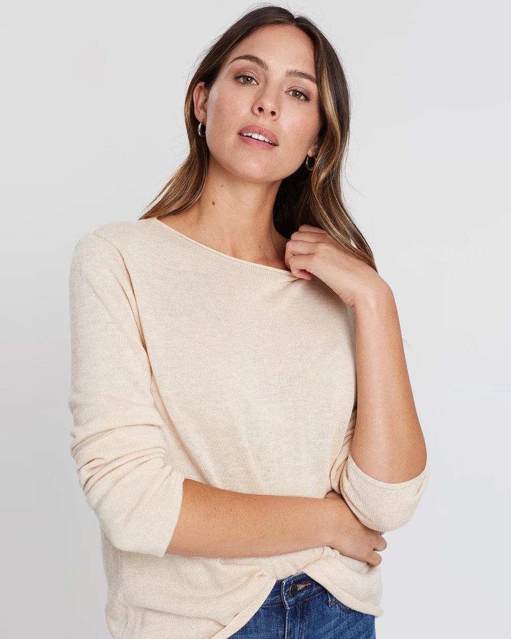 Amy Sweater - Almond