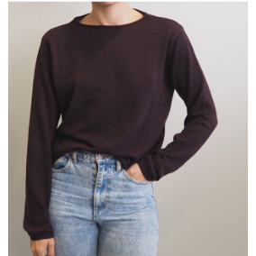 Amy Sweater - Mulberry