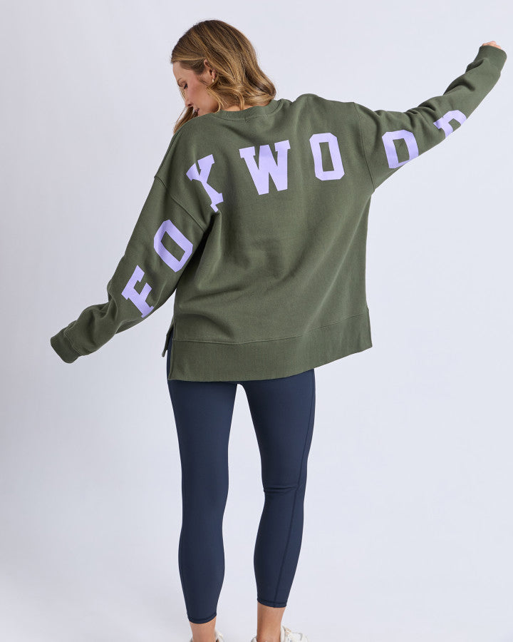 Interval Crew - Khaki/Lilac