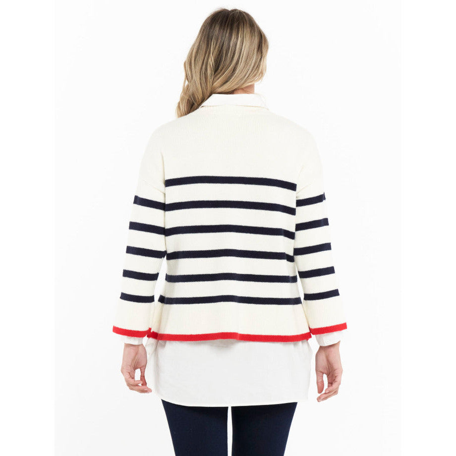 Isobel Knit Jumper - French Stripe