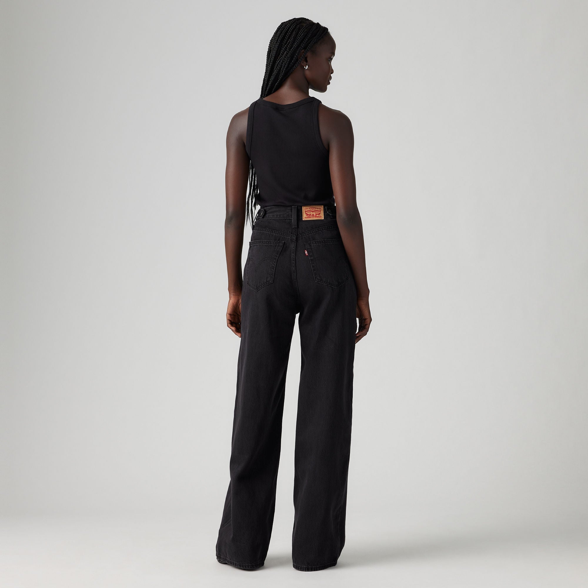 Levi's Women's Cinch Baggy Jeans - Capturing Moments - back