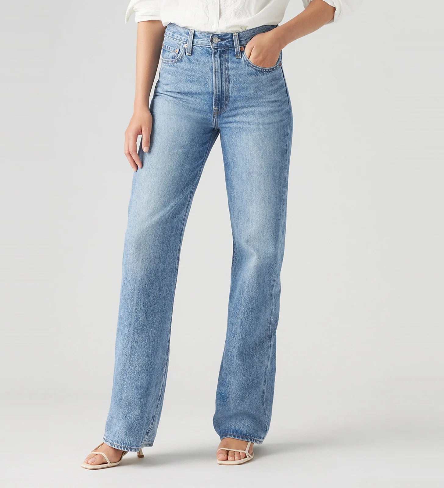 Ribcage Wide Leg Jeans - Not The Same