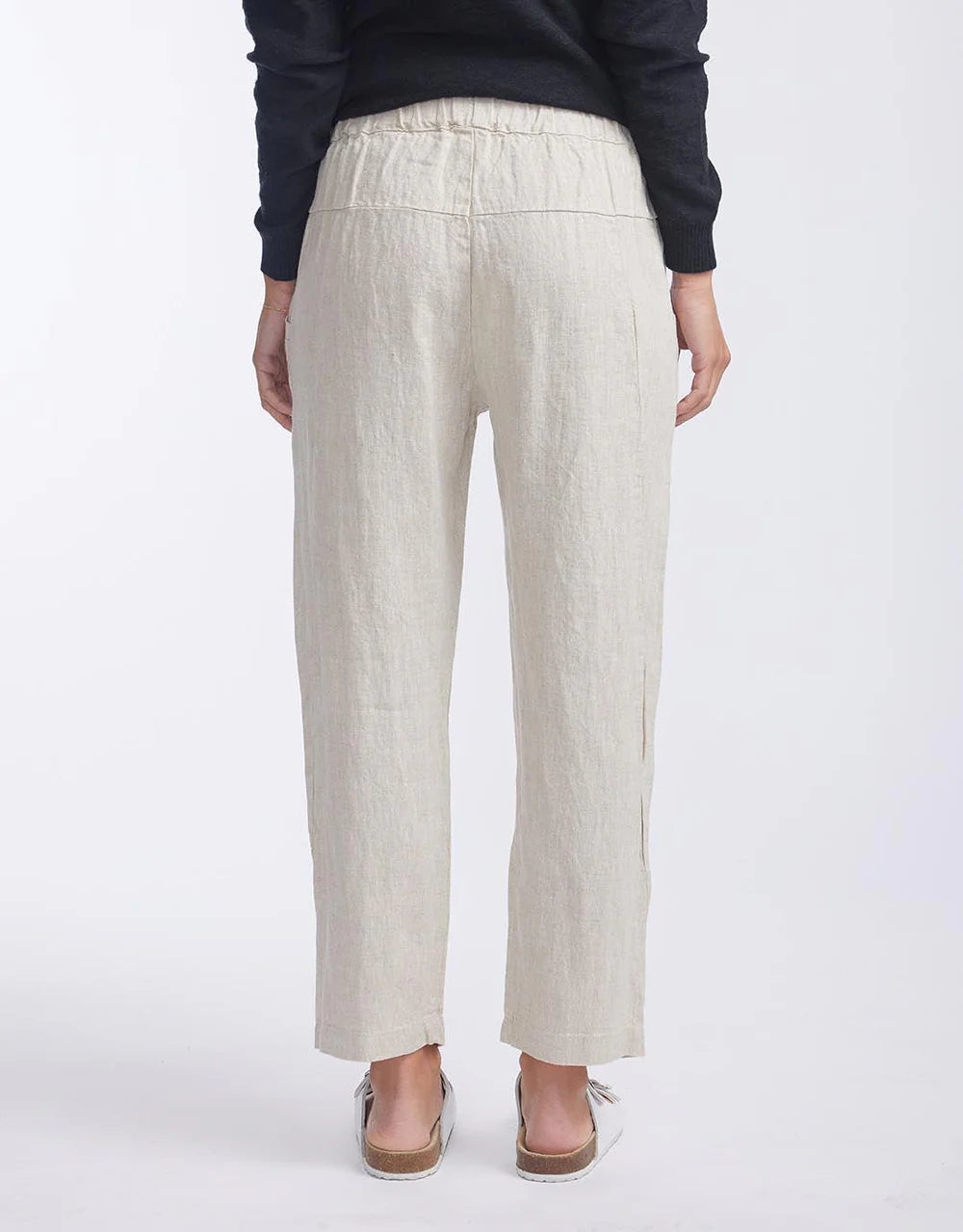 Luxe Linen Pant - Natural