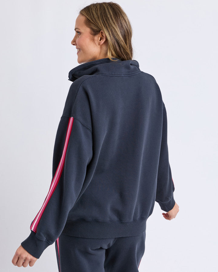 Lover 1/4 Zip - Navy