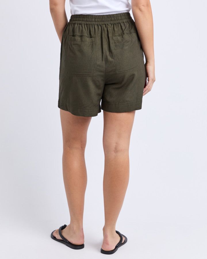 Margi Longline Short - Khaki