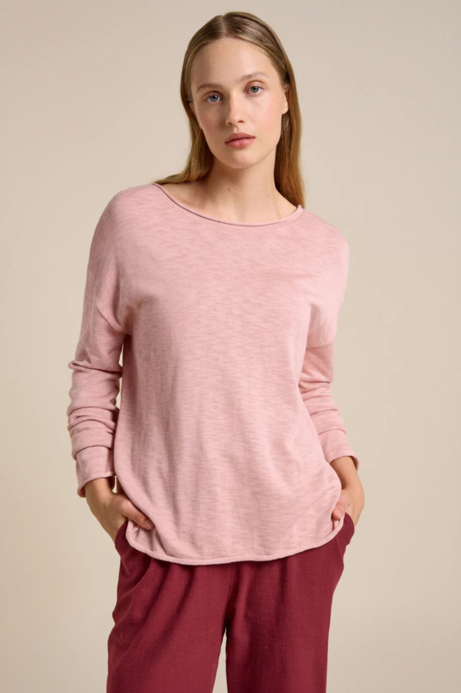 Nellie Top -Soft Pink