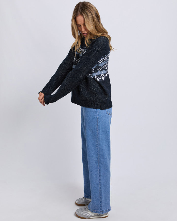 Panorama Knit - Dark Sapphire