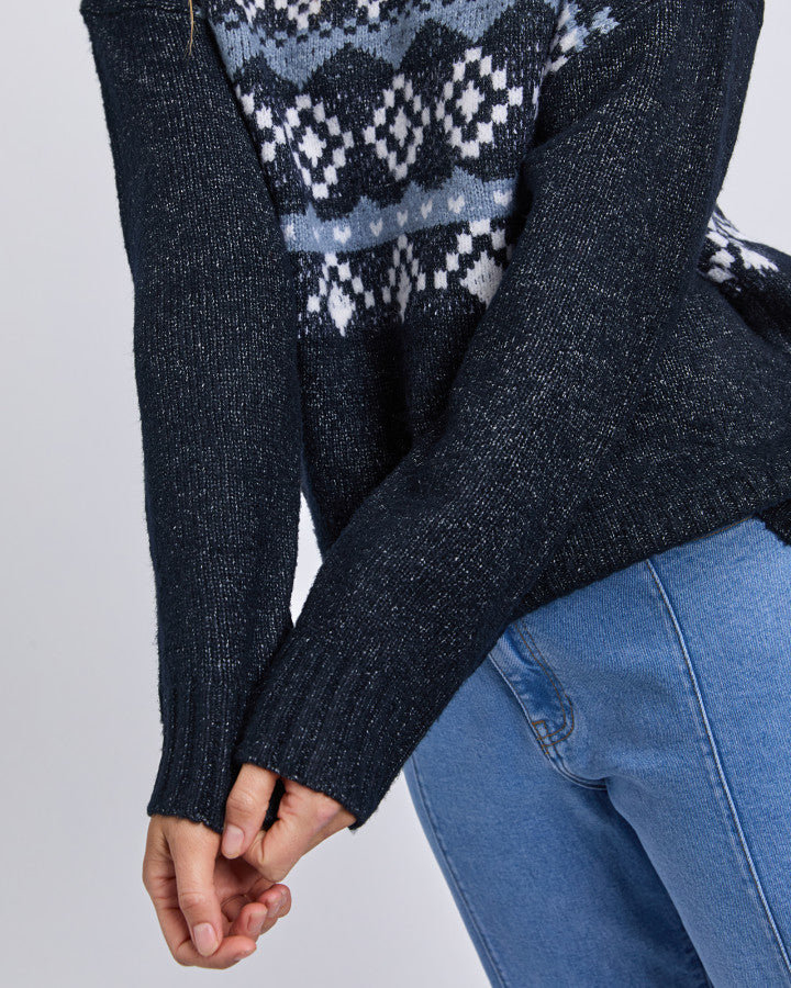 Panorama Knit - Dark Sapphire